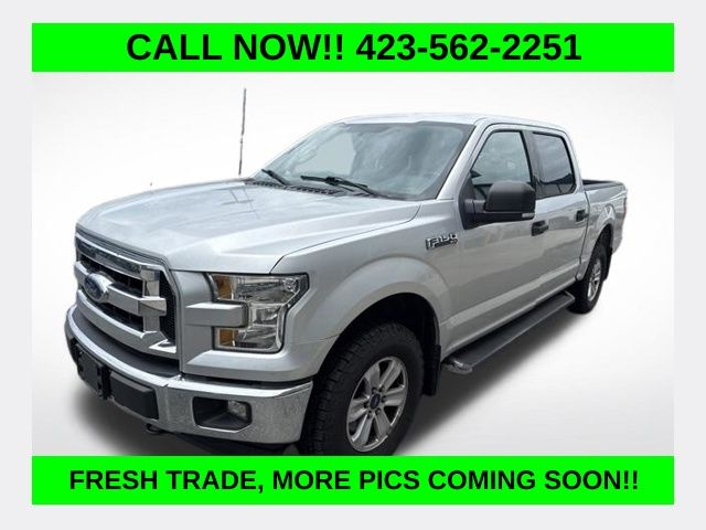 Ingot Silver 2017 Ford F-150 Pickup Truck Four-Wheel Drive 6-Speed Automatic