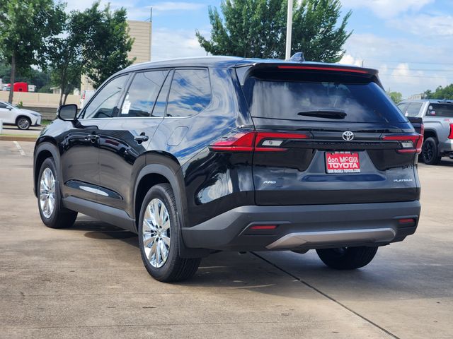 2026 Toyota Grand Highlander Platinum Black at Don McGill Toyota