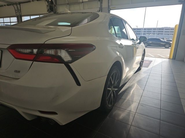 2022 Toyota Camry SE White at Don McGill Toyota