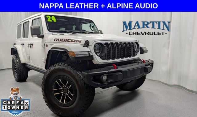 Bright White Clearcoat 2024 Jeep Wrangler SUV / Crossover Four-Wheel Drive 8-Speed Automatic