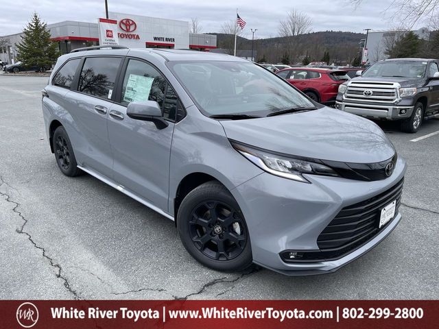 Cement 2026 Toyota Sienna Woodland Edition 7-Passenger AWD Minivan All-Wheel Drive Continuously Variable Transmission