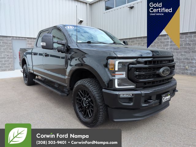 Black Metallic 2022 Ford F-350 Super Duty Pickup Truck Four-Wheel Drive Automatic