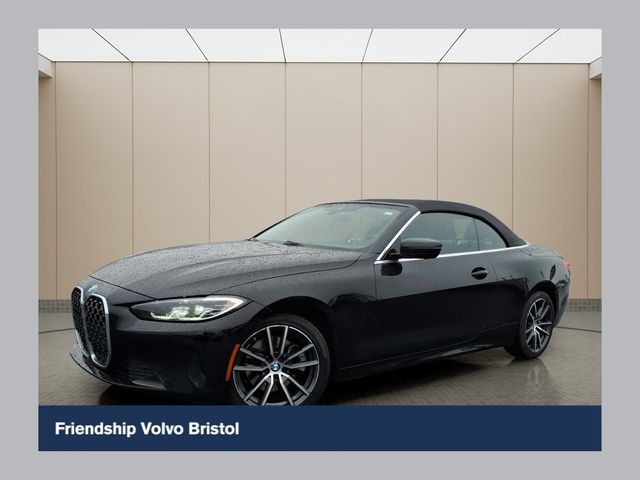 Jet Black 2024 BMW 4 Series 430i Convertible xDrive Convertible All-Wheel Drive 8-Speed Automatic