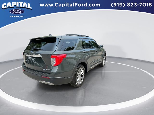 Certified Used 2023 Forged Green Metallic Ford XLT image 8