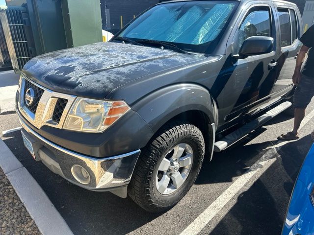 Night Armor Pearl/Mica 2010 Nissan Frontier Pickup Truck Four-Wheel Drive 5-Speed Automatic Overdrive