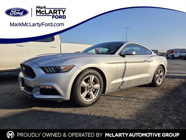 Ingot Silver 2016 Ford Mustang Coupe Rear-Wheel Drive 6-Speed Manual