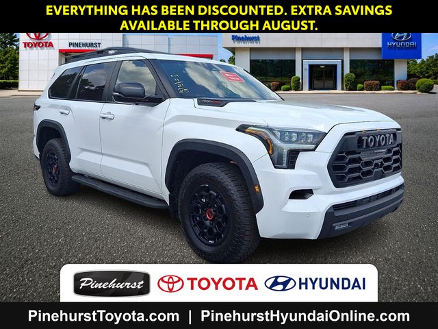 White 2025 Toyota Sequoia SUV / Crossover Four-Wheel Drive Automatic