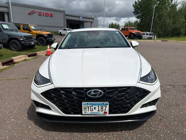 2022 Quartz White Hyundai Sonata SEL FWD Sedan