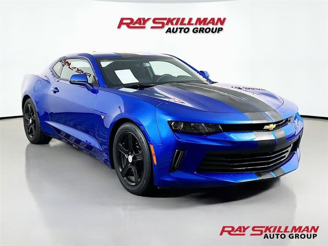 Hyper Blue Metallic 2018 Chevrolet Camaro 1LT Coupe RWD Coupe Rear-Wheel Drive 8-Speed Automatic
