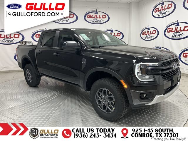 Shadow Black 2026 Ford Ranger Pickup Truck Four-Wheel Drive Automatic