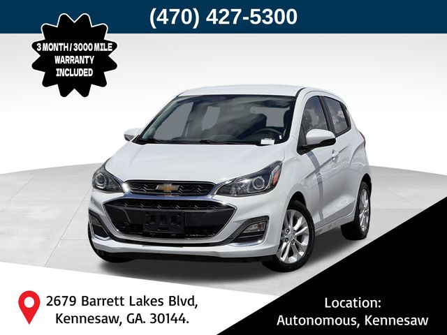 Summit White 2020 Chevrolet Spark Hatchback Front-Wheel Drive Continuously Variable Transmission