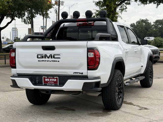 2023 GMC Canyon AT4 White at AutoSavvy Houston Northwest