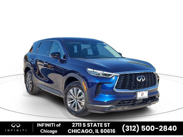Grand Blue 2025 INFINITI QX60 SUV / Crossover All-Wheel Drive 9-Speed Automatic