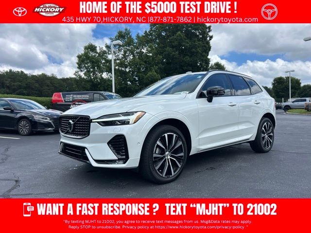 Crystal White 2025 Volvo XC60 SUV / Crossover All-Wheel Drive Automatic