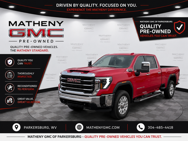 Cardinal Red 2024 GMC Sierra 3500HD Pickup Truck Four-Wheel Drive Automatic