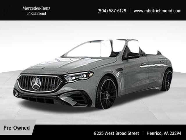 Gray (MANUFAKTUR Alpine Grey) 2026 Mercedes-Benz E-Class AMG E 53 Hybrid 4MATIC+ Sedan All-Wheel Drive 9-Speed Automatic