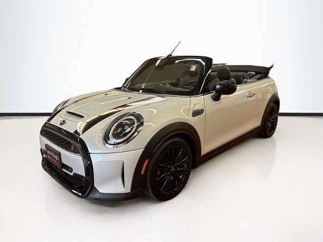 White Silver 2022 MINI Cooper S Convertible FWD Convertible Front-Wheel Drive Automatic