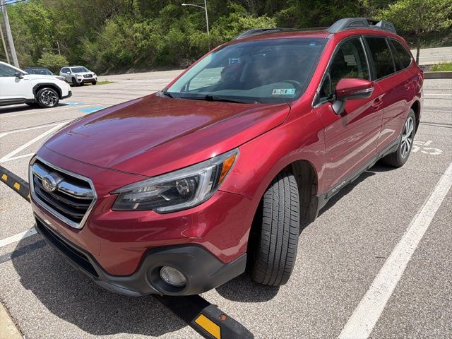 2018 Subaru Outback 2.5i Red at Rafferty Subaru