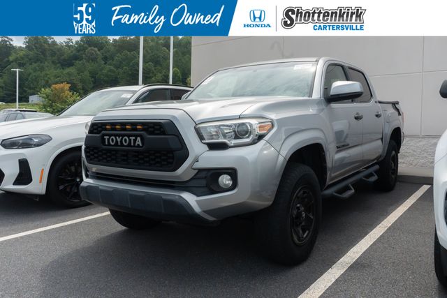 Silver Sky Metallic 2016 Toyota Tacoma Pickup Truck 4X2 6-Speed Automatic