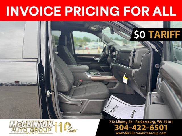 2025 Black Chevrolet Silverado 2500HD LT 4X4 Truck
