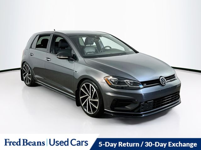 Gray 2019 Volkswagen Golf R AWD Hatchback All-Wheel Drive 6-Speed Manual