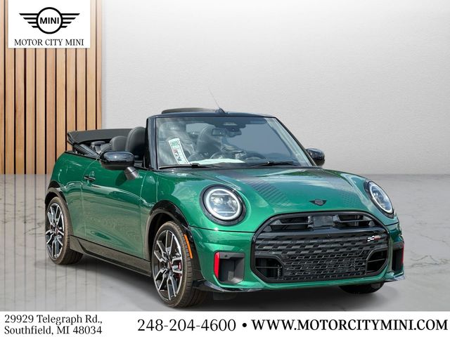 British Racing Green Met 2026 MINI Cooper Convertible Front-Wheel Drive 7-Speed Automatic