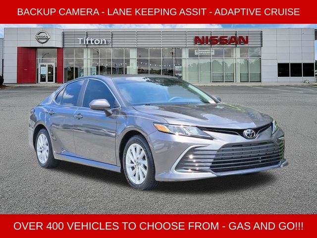 Predawn Gray Mica 2021 Toyota Camry LE FWD Sedan Front-Wheel Drive 8-Speed Automatic