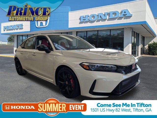 Championship White 2026 Honda Civic Type R Hatchback Front-Wheel Drive 6-Speed Manual
