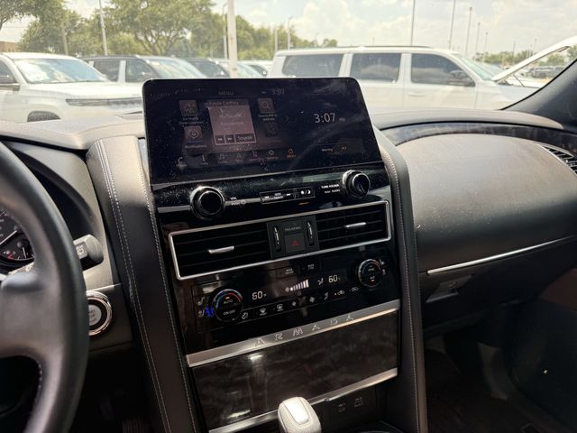 2024 Nissan Armada Platinum White at EAG Ford Navasota