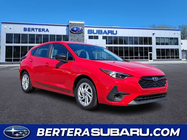 Pure Red 2024 Subaru Impreza Wagon All-Wheel Drive Continuously Variable Transmission