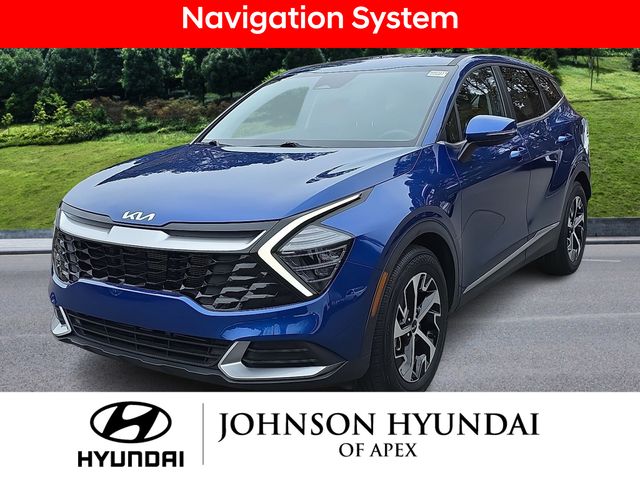 Sapphire Blue 2024 Kia Sportage EX FWD SUV / Crossover Front-Wheel Drive 8-Speed Automatic