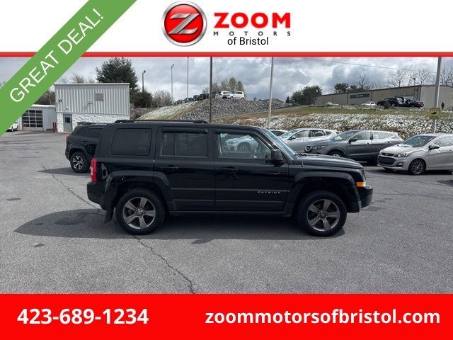 Black Clearcoat 2015 Jeep Patriot SUV / Crossover Four-Wheel Drive 6-Speed Automatic