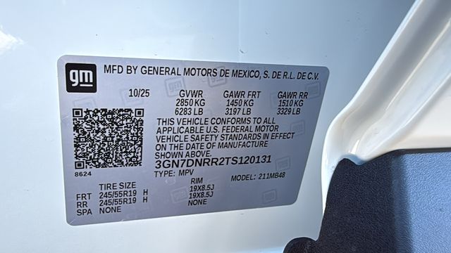 new 2026 Chevrolet Equinox EV car, priced at $47,030