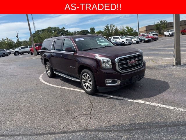 Black Cherry Metallic 2017 GMC Yukon XL SLT 4WD SUV / Crossover Four-Wheel Drive 6-Speed Automatic Overdrive
