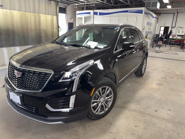 Stellar Black Metallic 2023 Cadillac XT5 Premium Luxury FWD SUV / Crossover Front-Wheel Drive 9-Speed Automatic
