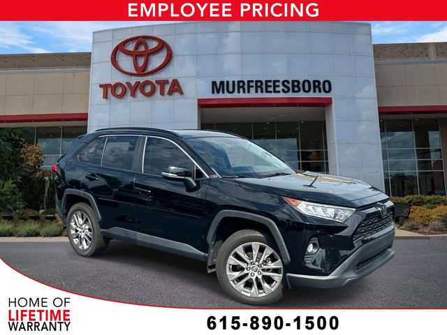 Midnight Black Metallic 2020 Toyota RAV4 SUV / Crossover Front-Wheel Drive 8-Speed Automatic
