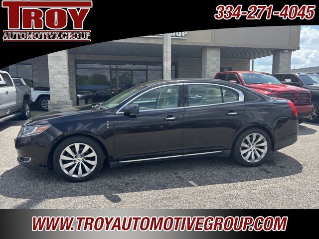 Brown Metallic 2014 Lincoln MKS AWD Sedan All-Wheel Drive 6-Speed Automatic