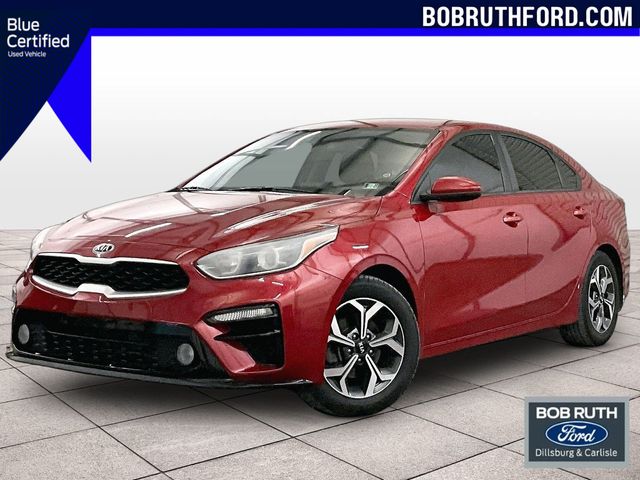 2019 Kia Forte LXS Red at Subaru and VW of Moon Township