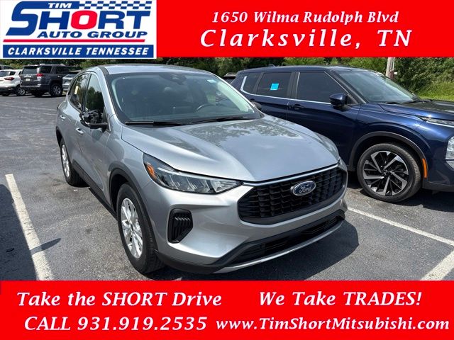 Silver Metallic 2024 Ford Escape SUV / Crossover Front-Wheel Drive 8-Speed Automatic