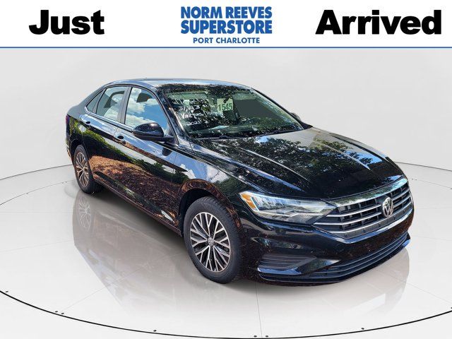 Black Uni 2021 Volkswagen Jetta S FWD Sedan Front-Wheel Drive 8-Speed Automatic