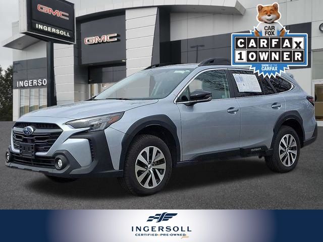 Ice Silver Metallic 2025 Subaru Outback Premium AWD SUV / Crossover All-Wheel Drive Continuously Variable Transmission