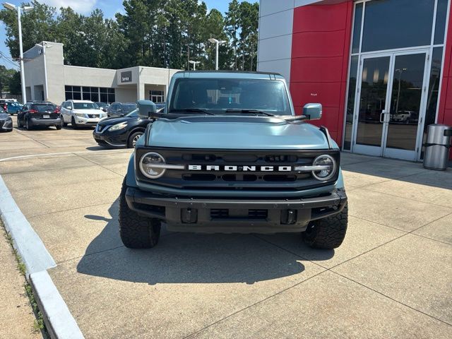 2023 Ford Bronco Outer Banks Blue at Ross Downing Buick GMC