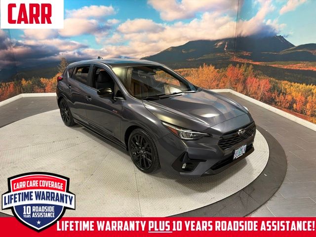 Magnetite Gray Metallic 2024 Subaru Impreza Wagon All-Wheel Drive Continuously Variable Transmission