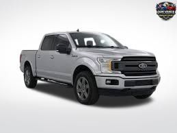 Silver Metallic 2020 Ford F-150 Pickup Truck Four-Wheel Drive Automatic