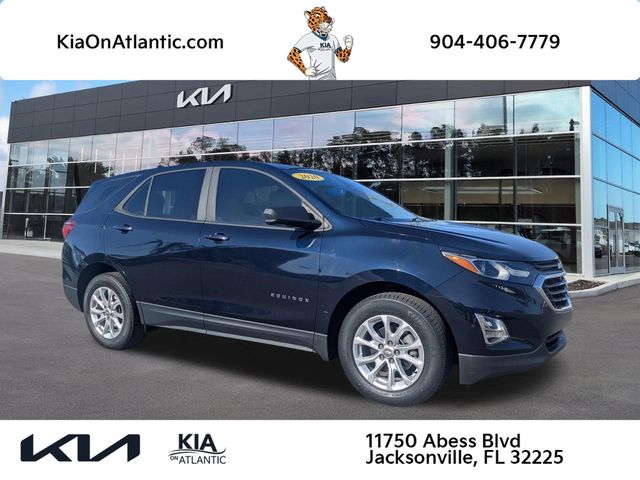Midnight Blue Metallic 2020 Chevrolet Equinox 1.5T LS FWD SUV / Crossover Front-Wheel Drive 6-Speed Automatic Overdrive
