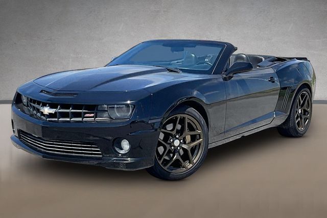 Black 2013 Chevrolet Camaro 2SS Convertible RWD Convertible Rear-Wheel Drive 6-Speed Automatic