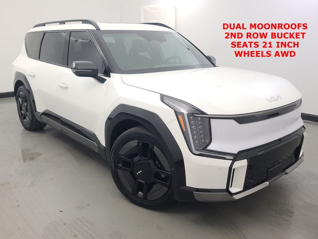 Snow White Pearl 2024 Kia EV9 GT-Line AWD SUV / Crossover All-Wheel Drive 1-Speed Automatic