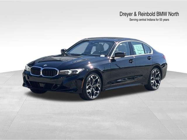 Jet Black 2026 BMW 3 Series Sedan All-Wheel Drive 8-Speed Automatic