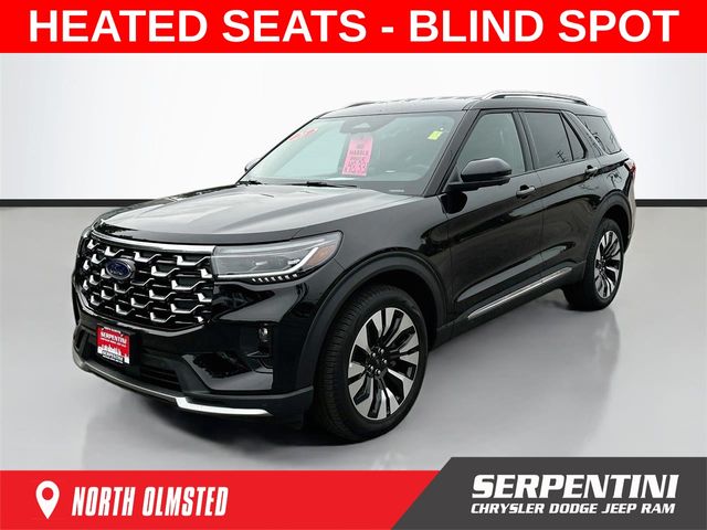 Black Metallic 2026 Ford Explorer SUV / Crossover All-Wheel Drive Automatic