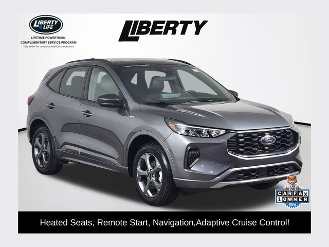 Carbonized Gray Metallic 2024 Ford Escape SUV / Crossover All-Wheel Drive Automatic